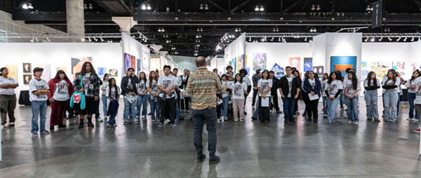 LA Art Show Opens Strong: Media Coverage, Youth Programs & Exhibitor Highlights