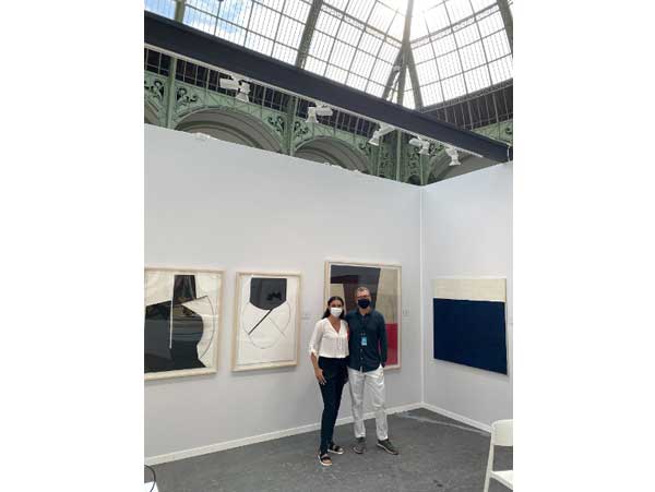 LA Art Show Producer Kassandra Voyagis Attends Successful Art Paris Fair